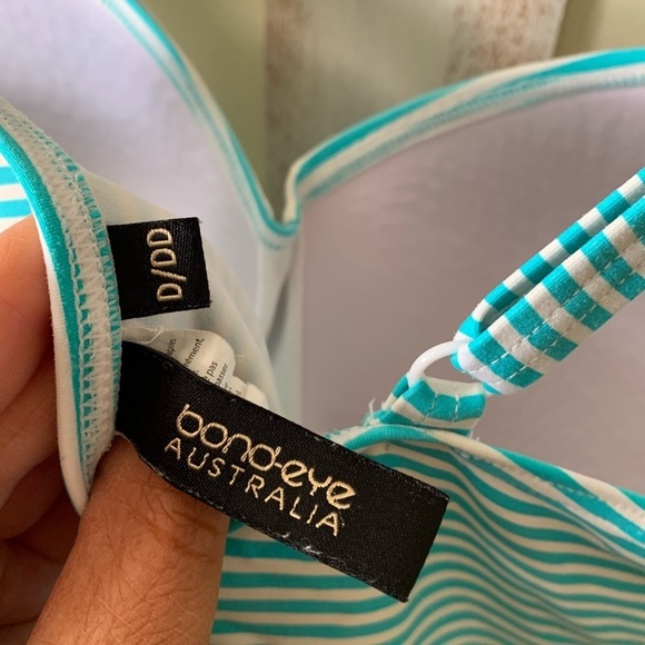 Bond-Eye Australia Stripe One-Piece Swimsuit D/DD - Picture 3 of 5